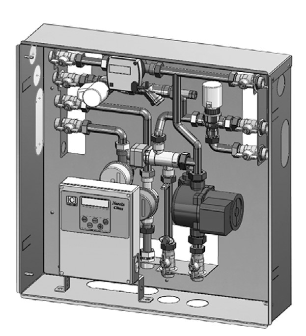 Модуль регулировки и учета отопления и производства горячей воды ICI CALDAIE Nereix CLIMA CL800022 Котельная автоматика
